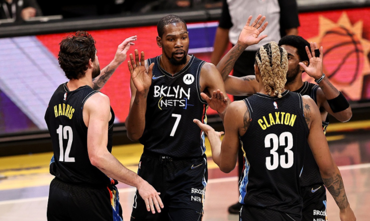  篮网杜兰特复出砍42分率队止连败  